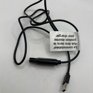 Genuine Waterpik Power Cord USB Cordless Water Flosser Replacement Part Black